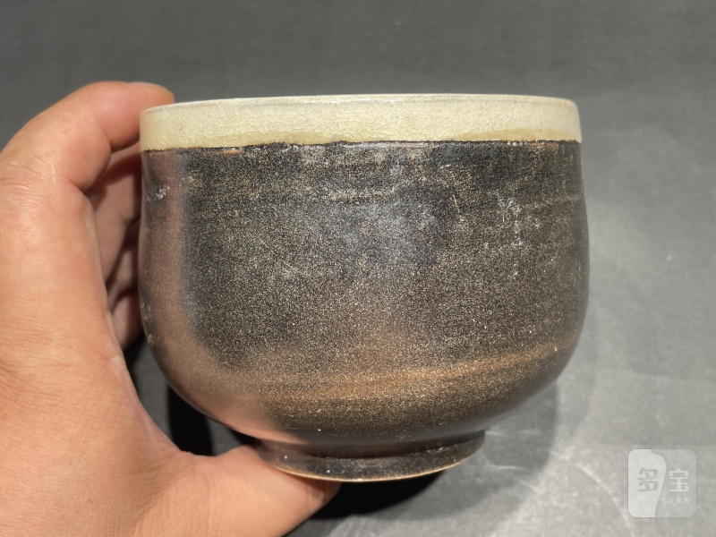 明 巩县窑淄素钵 - 图3